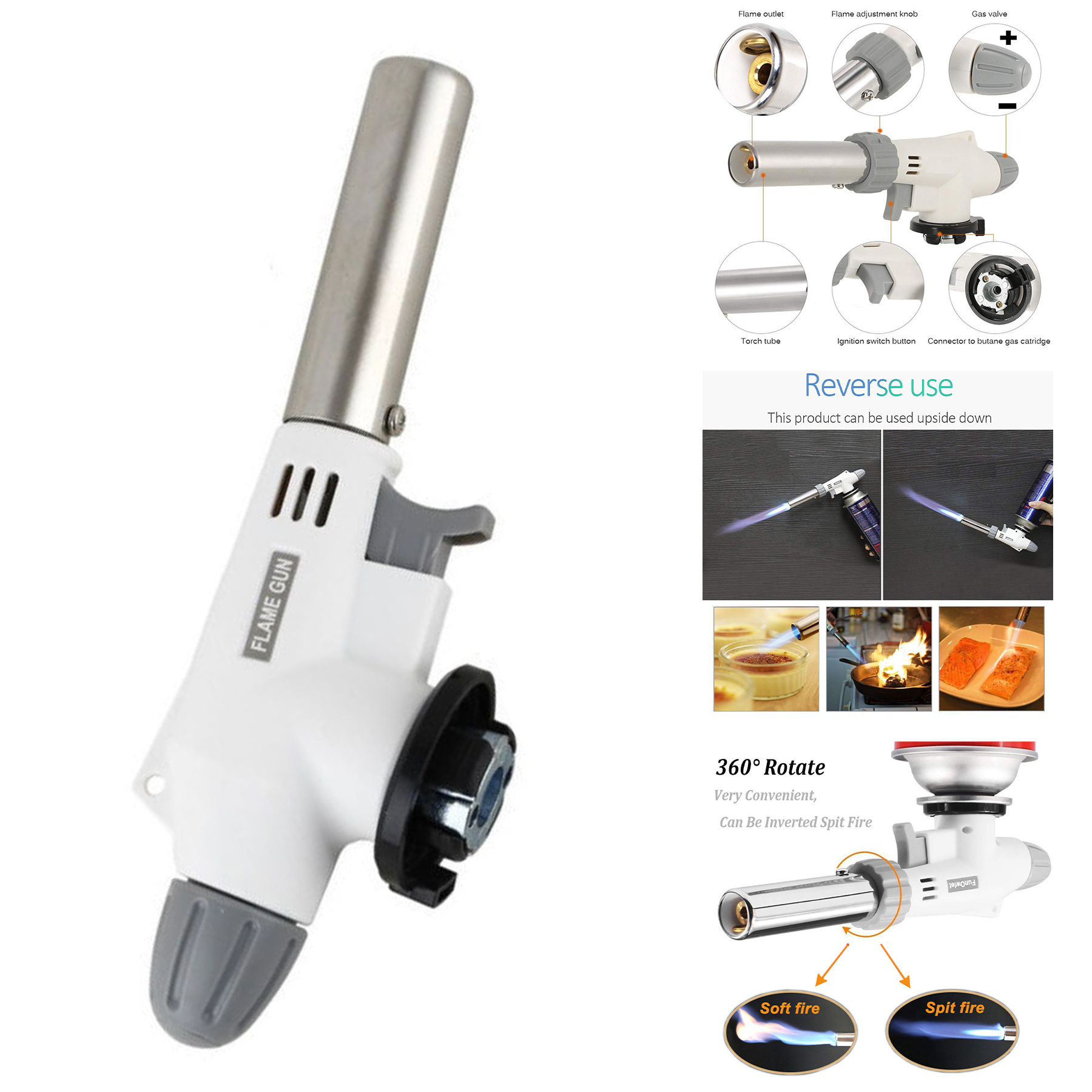 Butane Torch Kitchen Blow Lighter 2