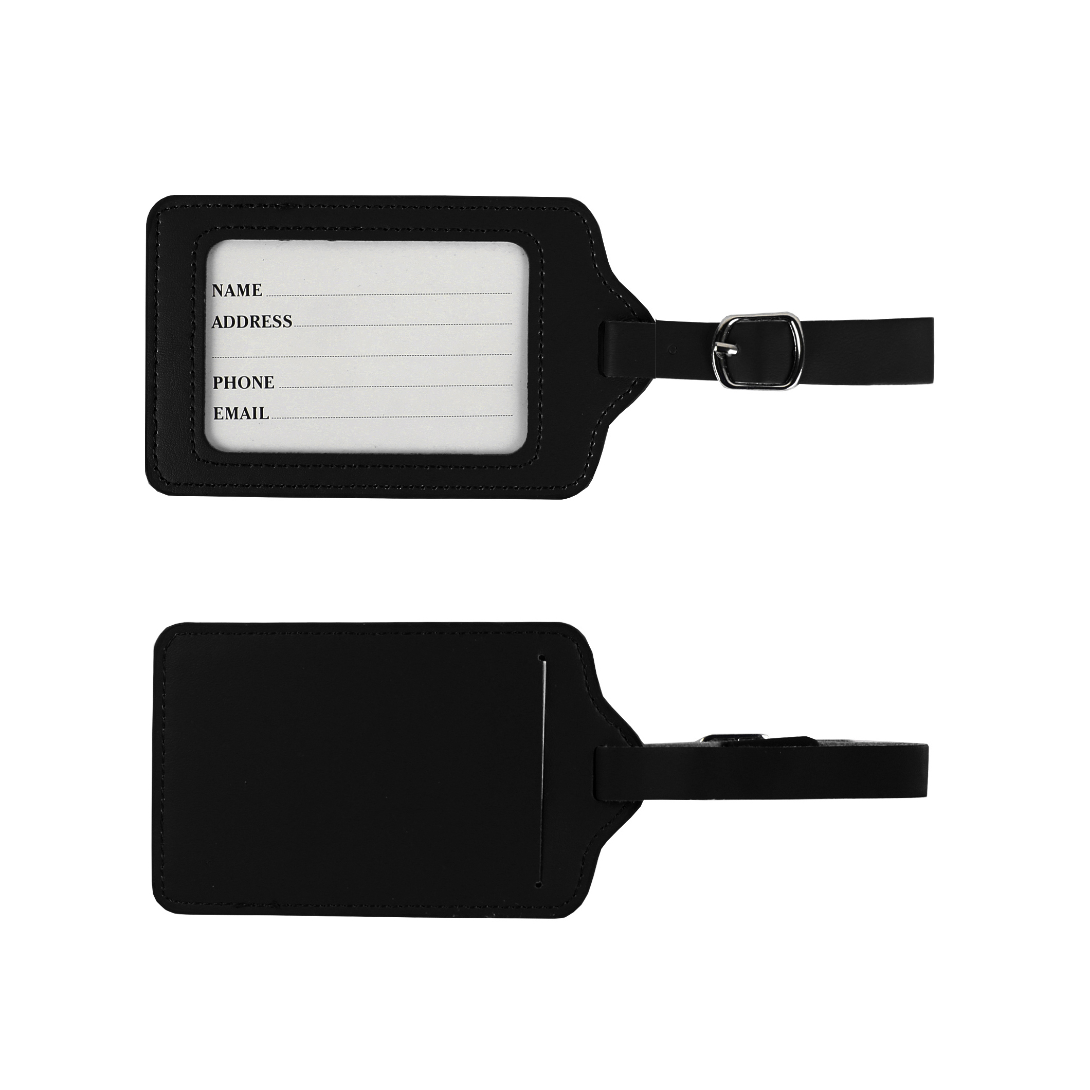 PU Leather Luggage Tag 12