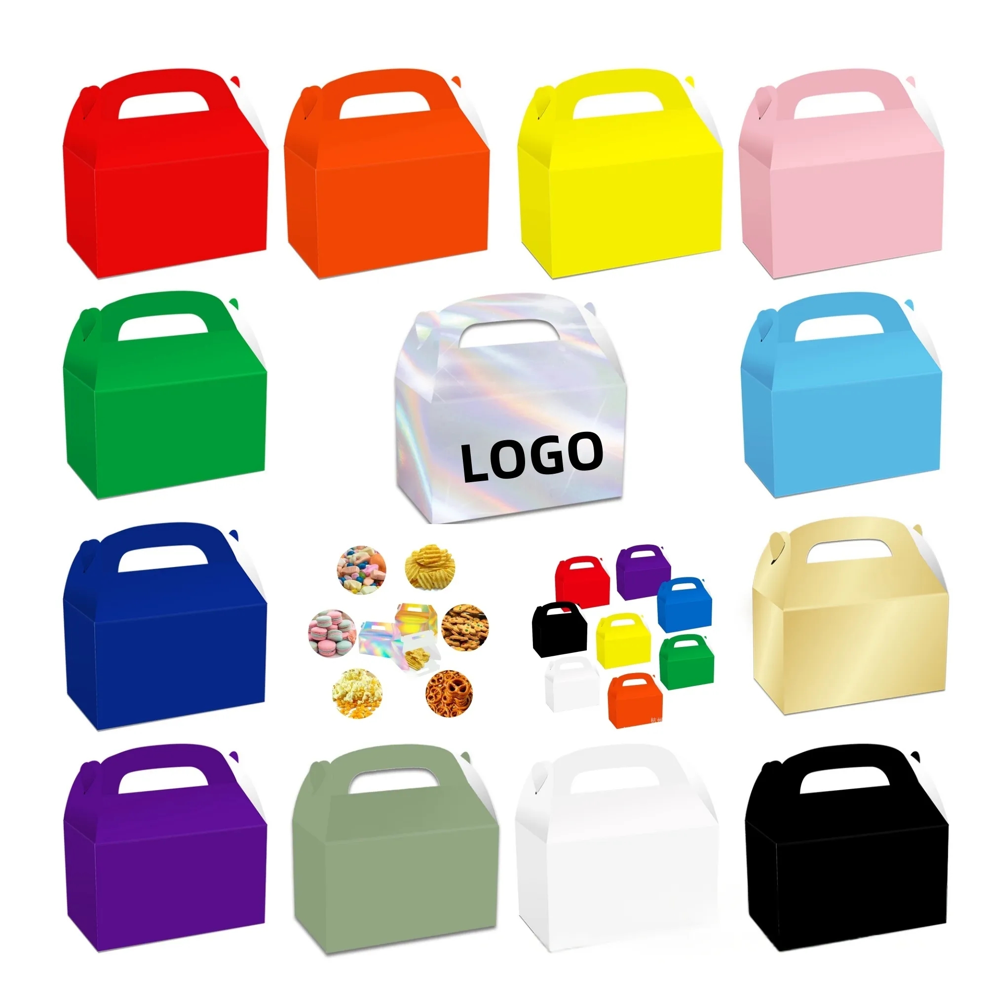 Solid Color Portable Storage Paper Box 9