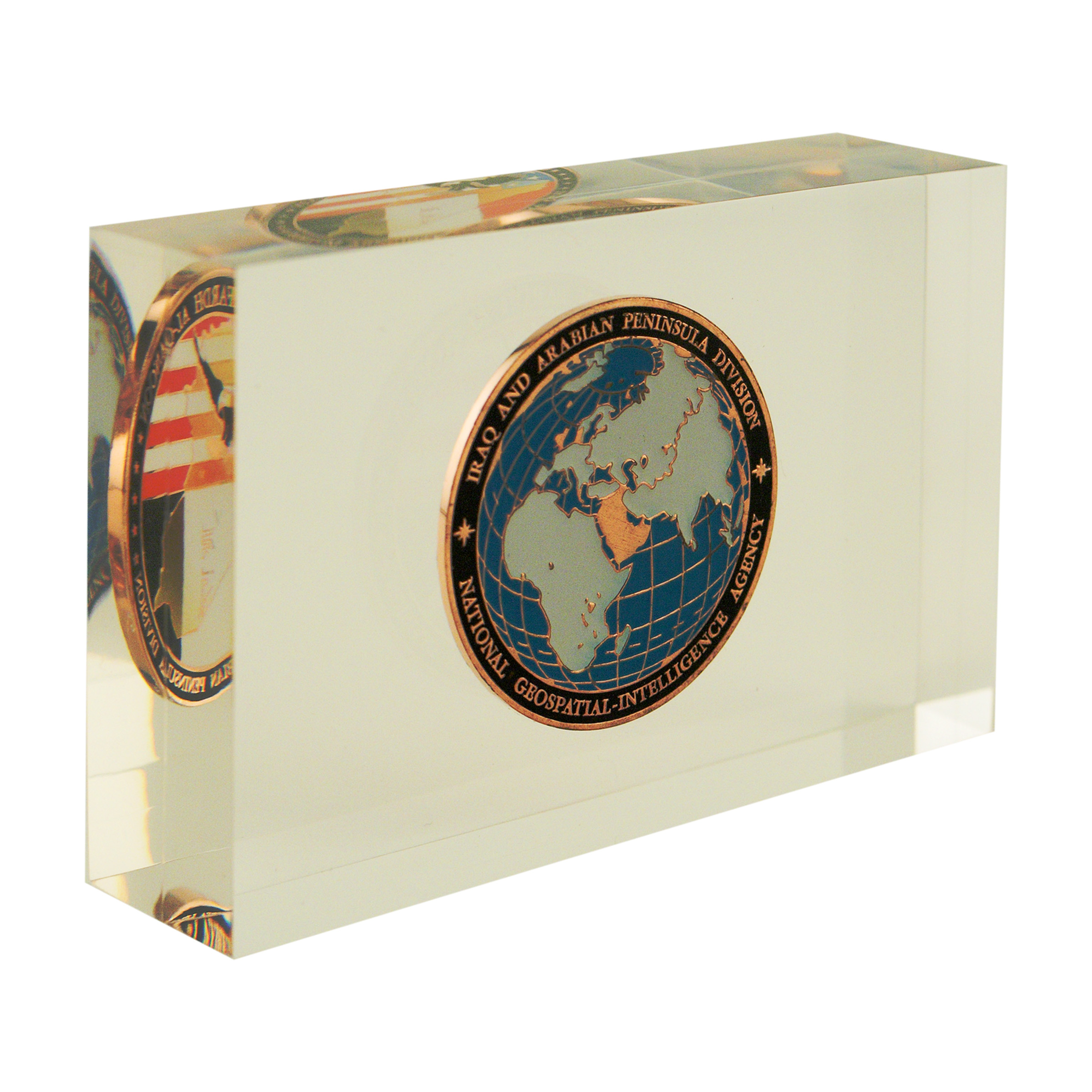 Custom Challenge Coin Acrylic Embedment 5