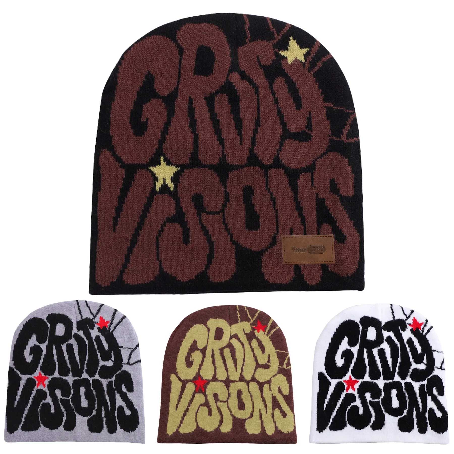 Acrylic Trendy Cold Hat 6