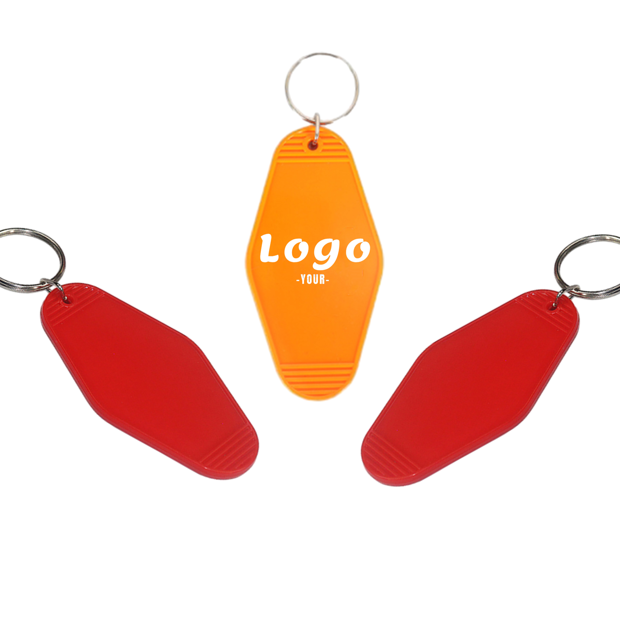 Plastic Hotel Keychain Motel Key Tag 1