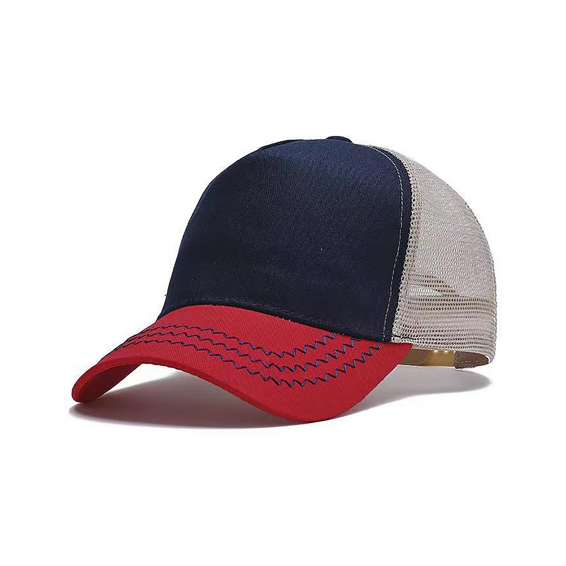5 Panel Foam Mesh Back Trucker Cap 2