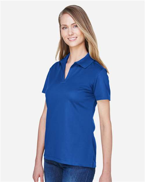 Women's CrownLux Performance® Plaited Polo - DG20W 112