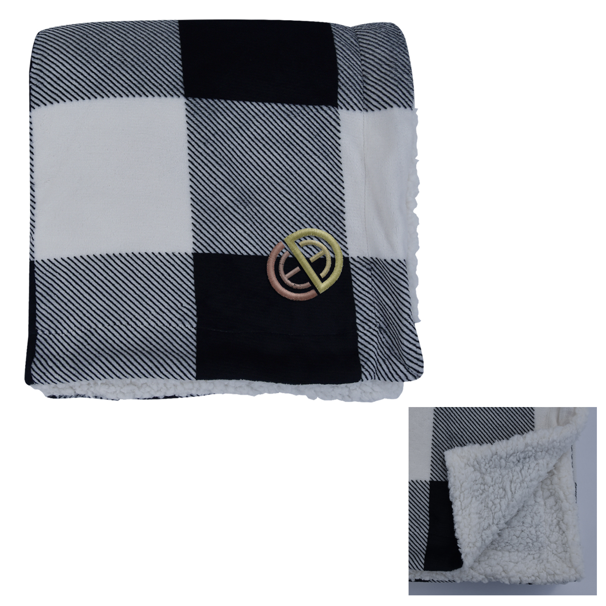 Buffalo Plaid Sherpa Blanket 2