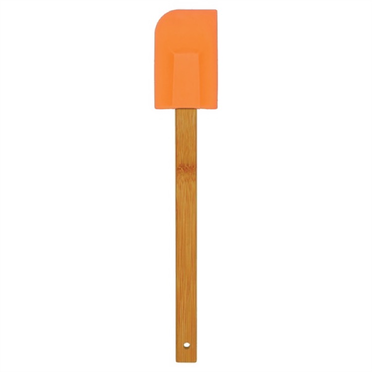 11 3/4" Silicone Spatula w/Bamboo Handle 4