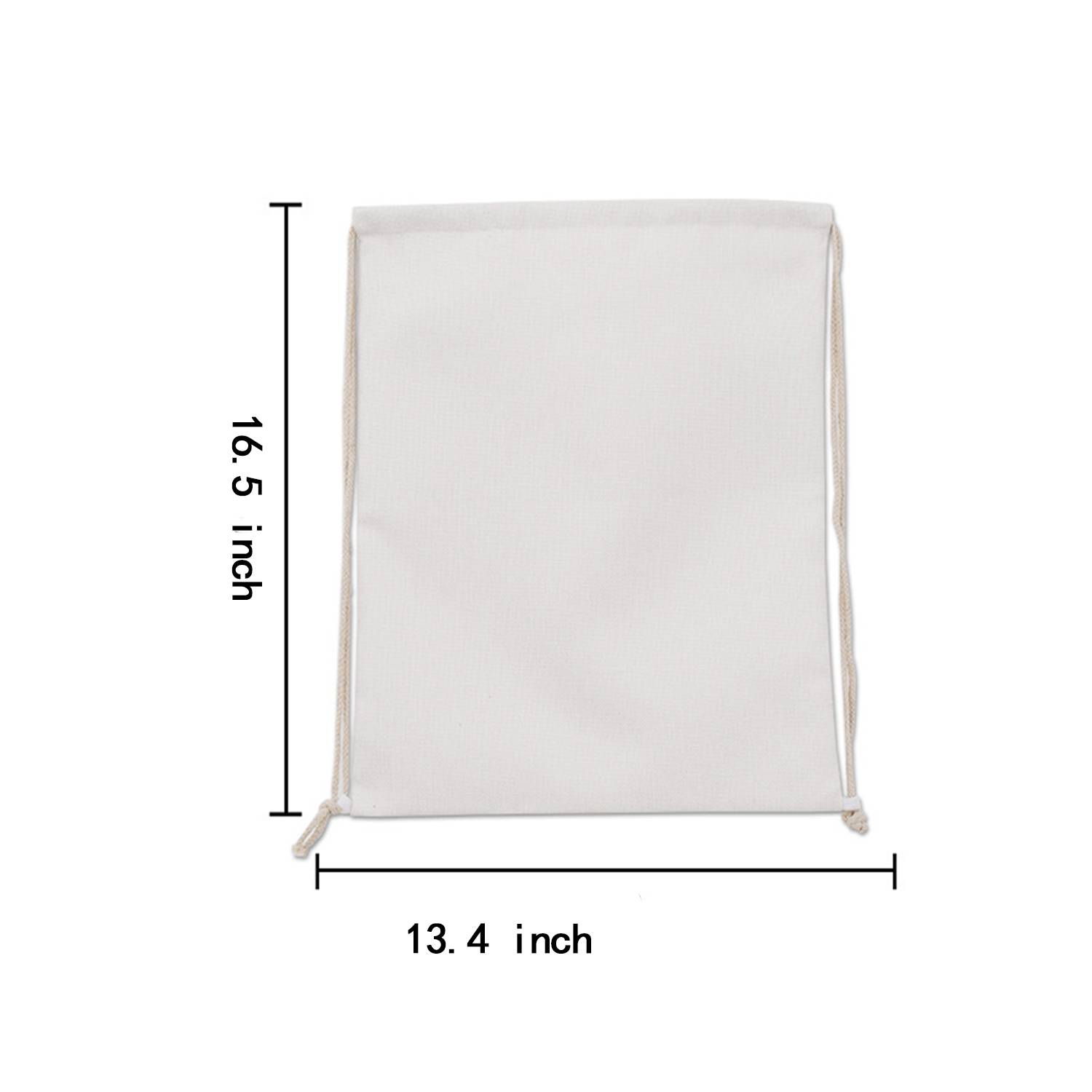 Environmental School Backpack Sports Drawstring Bag 2