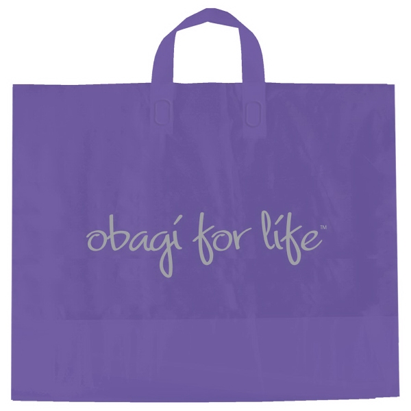 Color Frosted Soft Loop Handle Bags 6