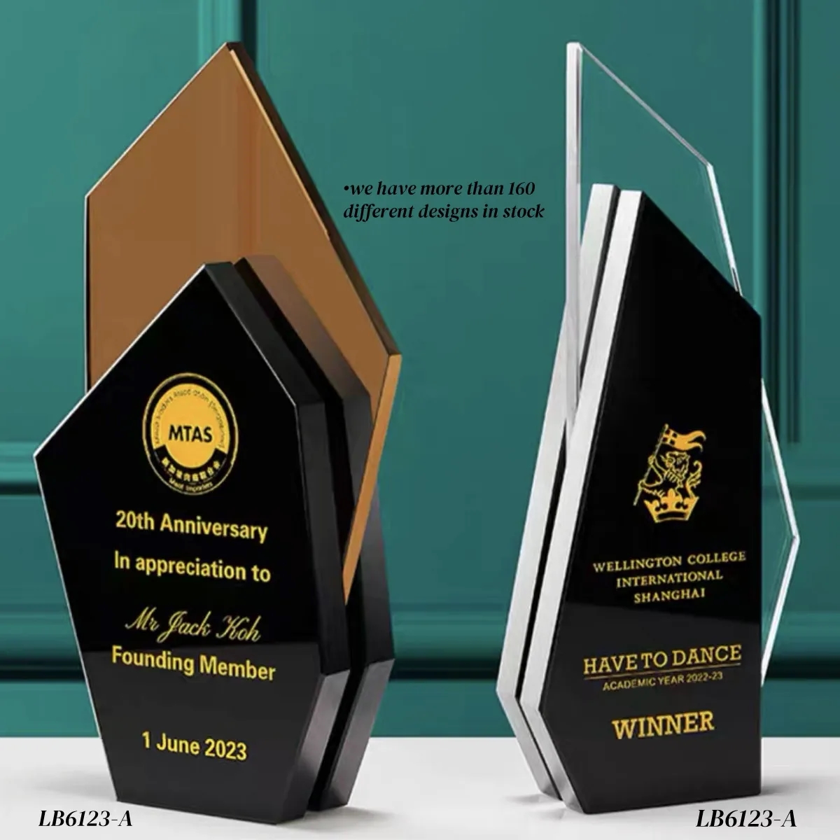 Winner Crystal Trophy Award Supplier 5
