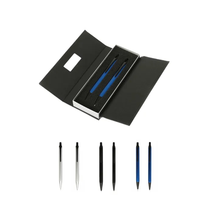 Triangle Metal Pen and Pencil Set