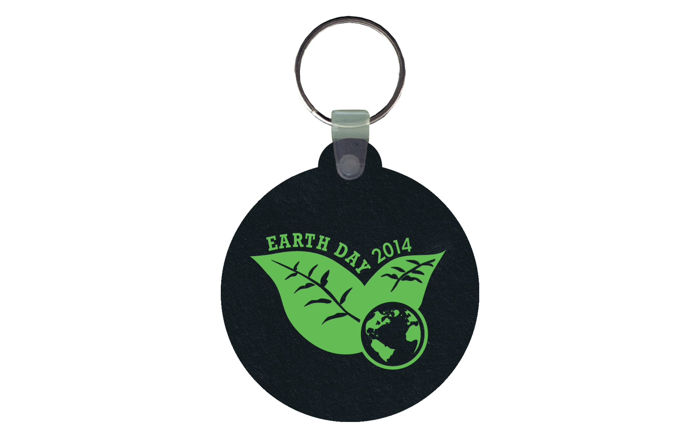 Circle Flat Tire Key Tag 3