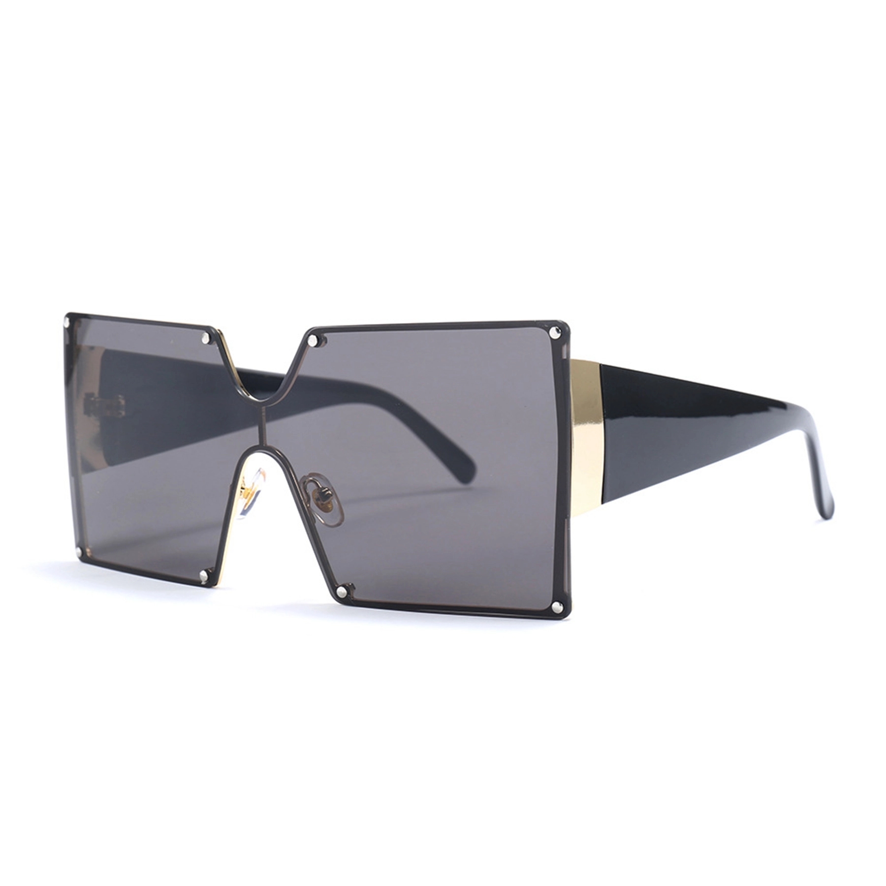Square Oversized Vintage Shades Female Sun Glasses 6