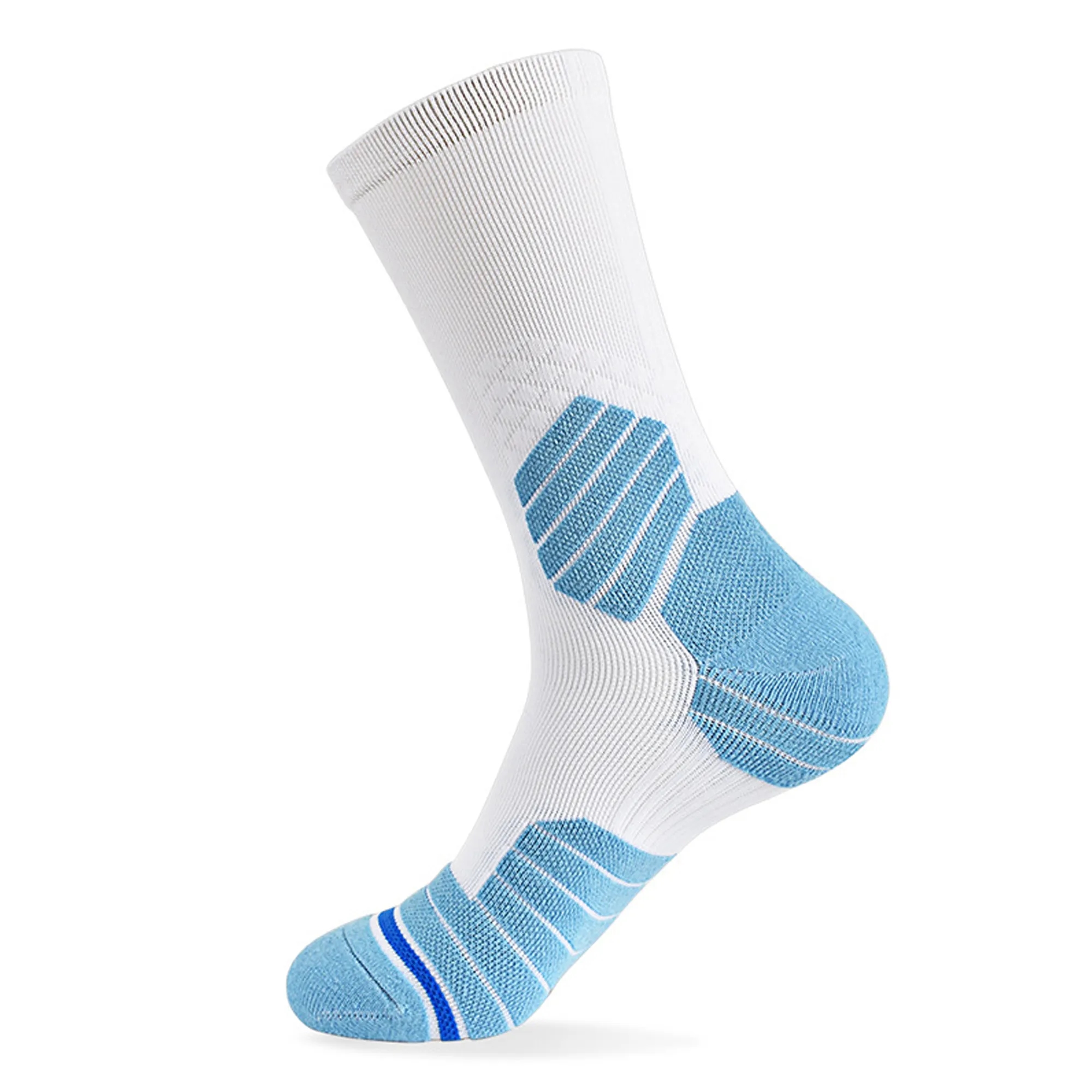 High Cut Thickened Basketball Sports Socks 7