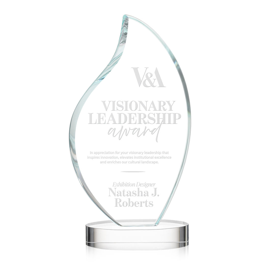 Odessy Flame Award on Alberton Base - Clear 17
