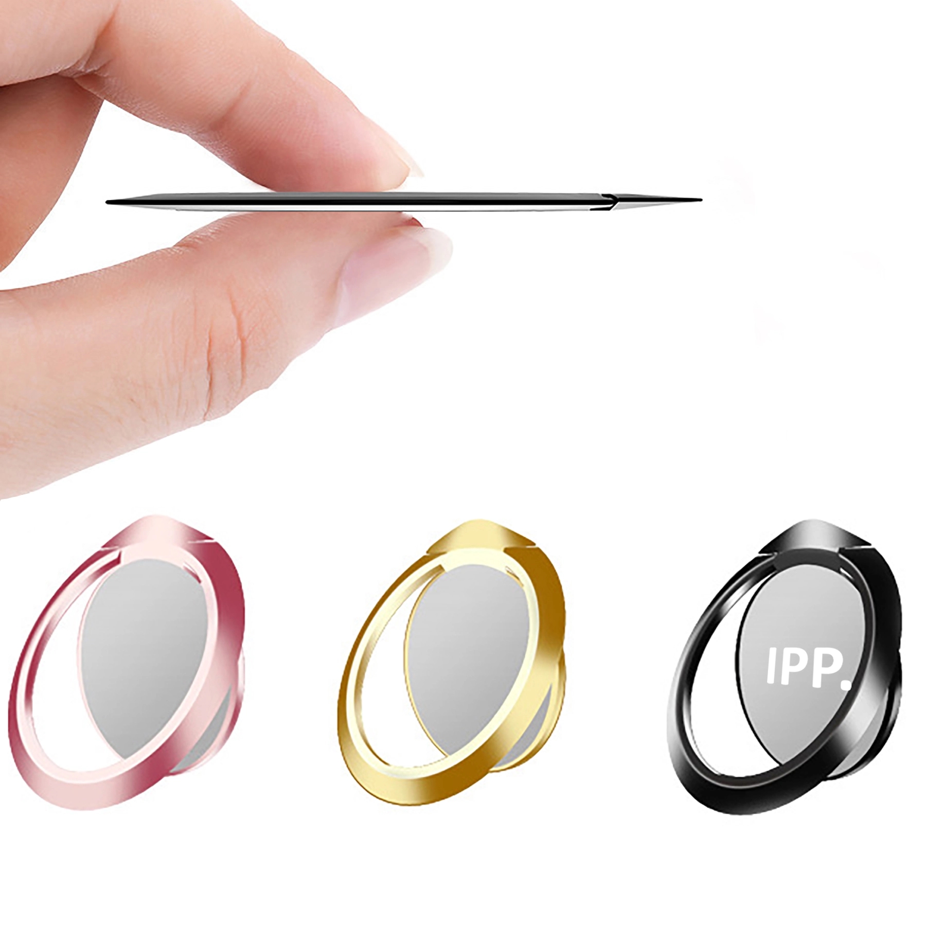 Slim Phone Ring Holder Finger Stand Kickstand Grip 2