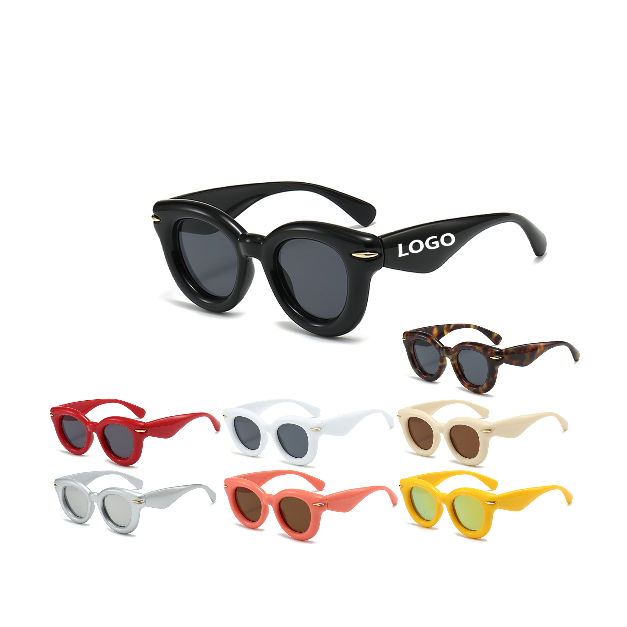 Oversized Cat Eye Oval Sunglasses 1