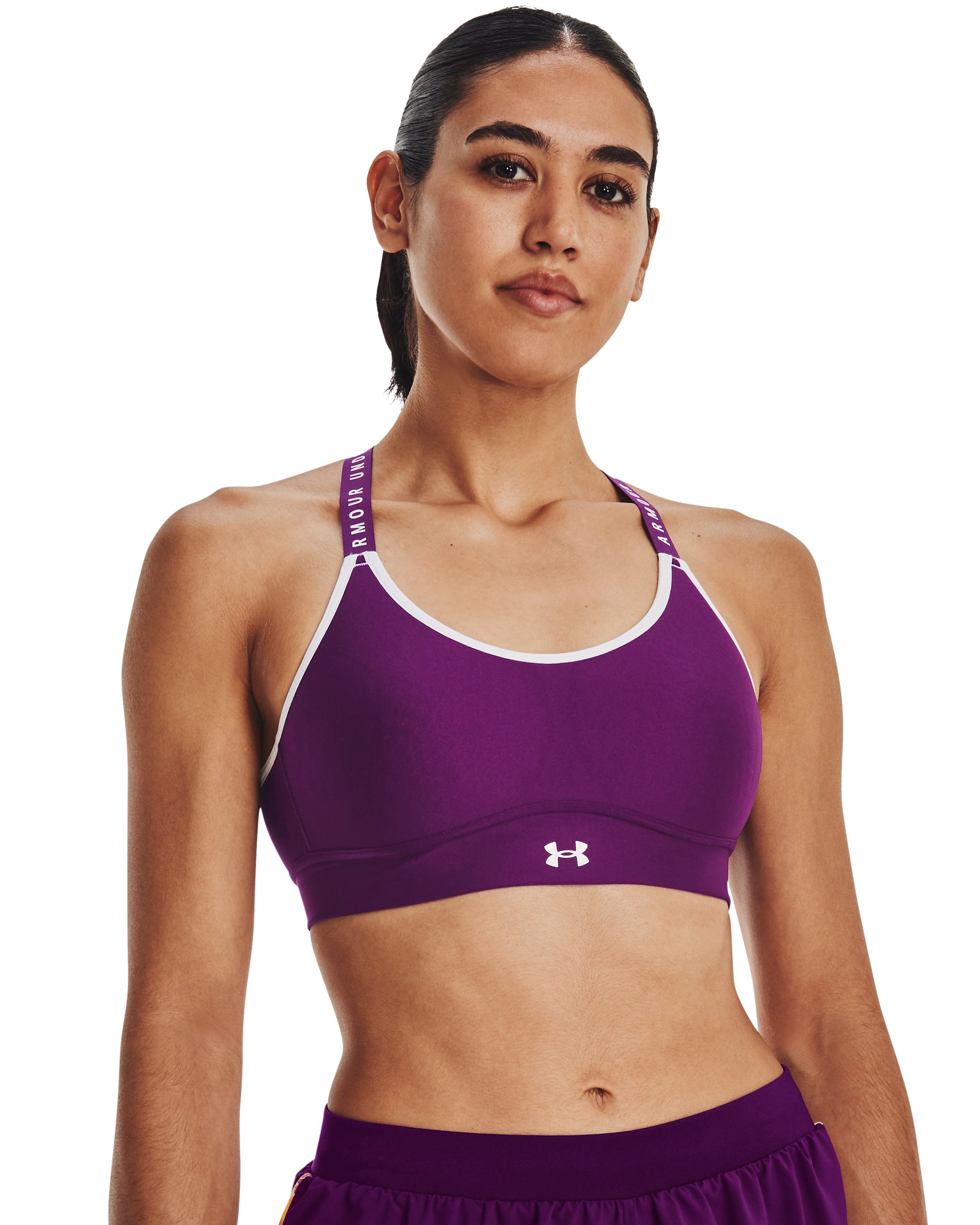 UA Infinity Mid Covered Women's Sports Bra 11