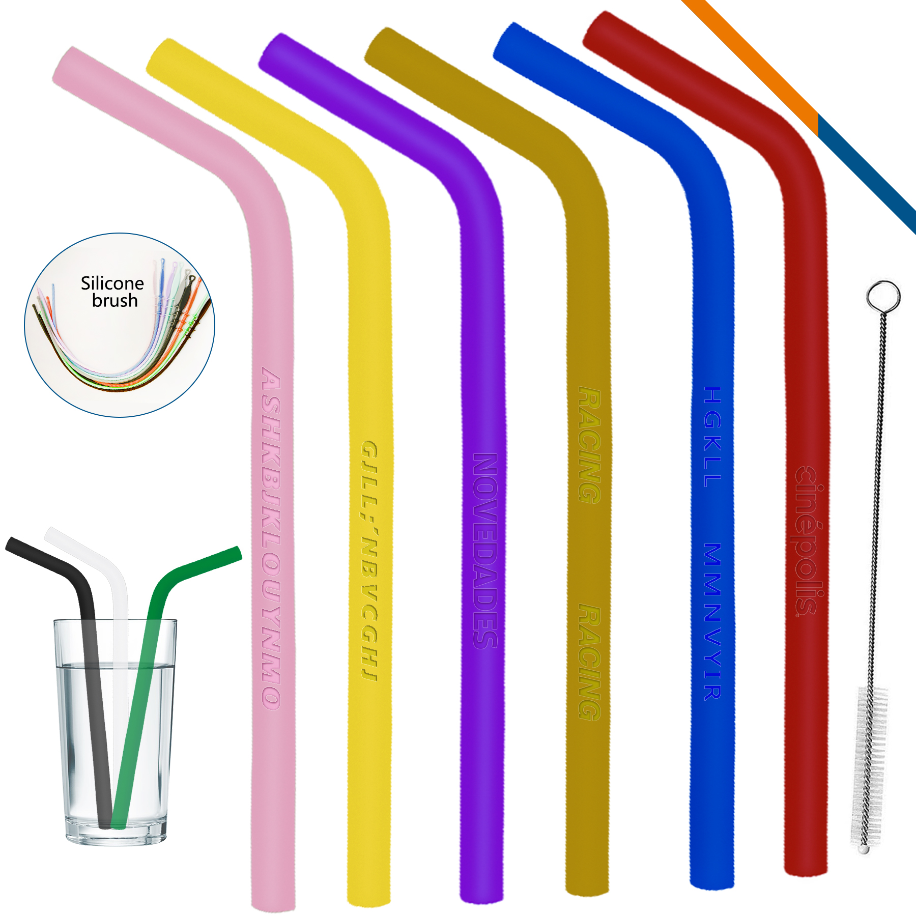 Prague Silicone Straw 2
