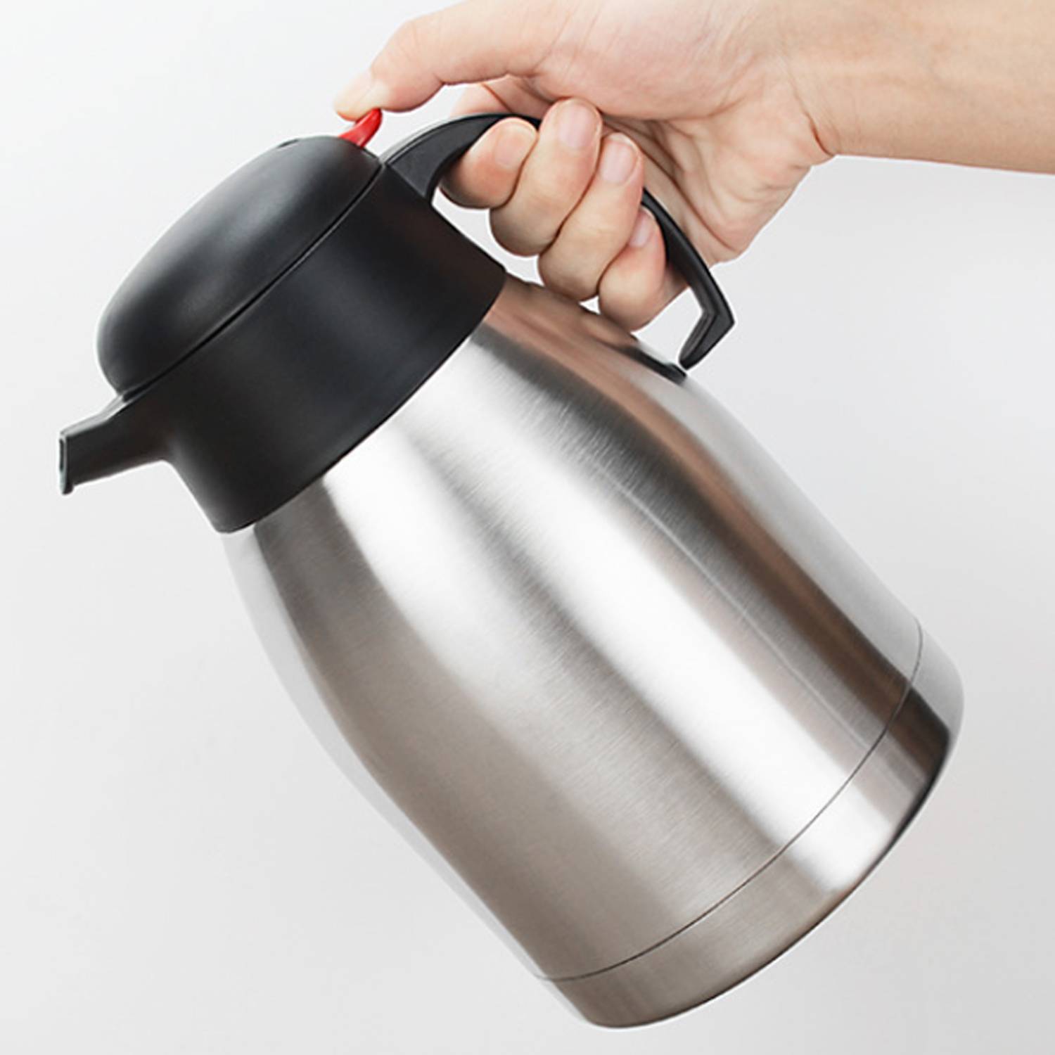 52 Oz Stainless Steel Thermos Coffee Carafe, custom water bottle with logo imprint 4