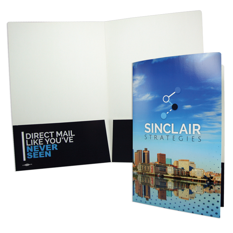 Legal Size Presentation Folders Printed Full Color 2