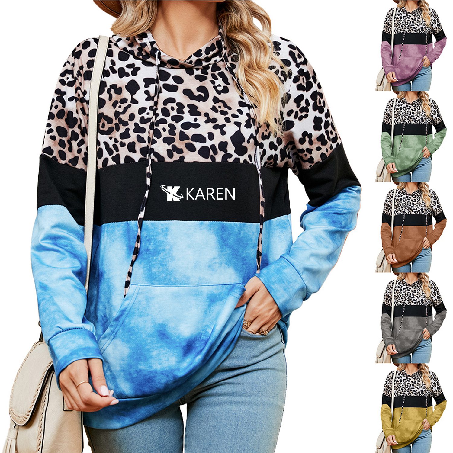 Vintage Printed Long-Sleeved Sweatshirt 2