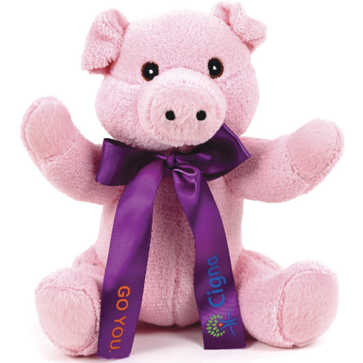 10" Extra Soft Furry Friend- Pig 4
