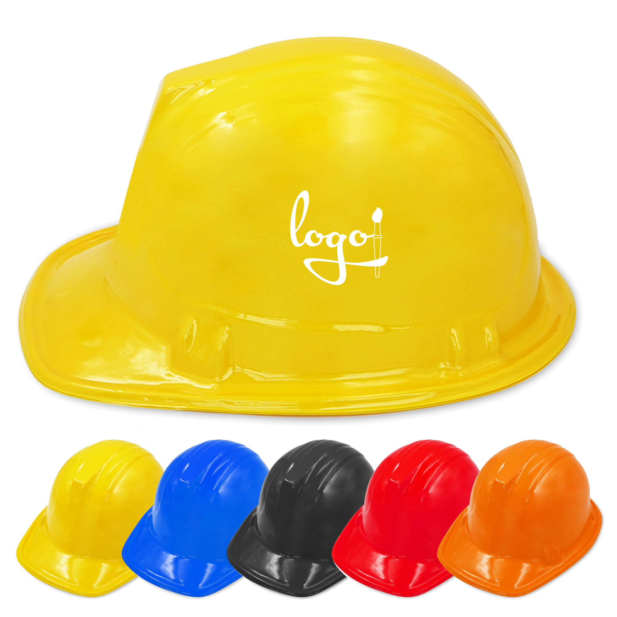 PVC Disposable Helmet Plastic Children's Engineering Cap 16