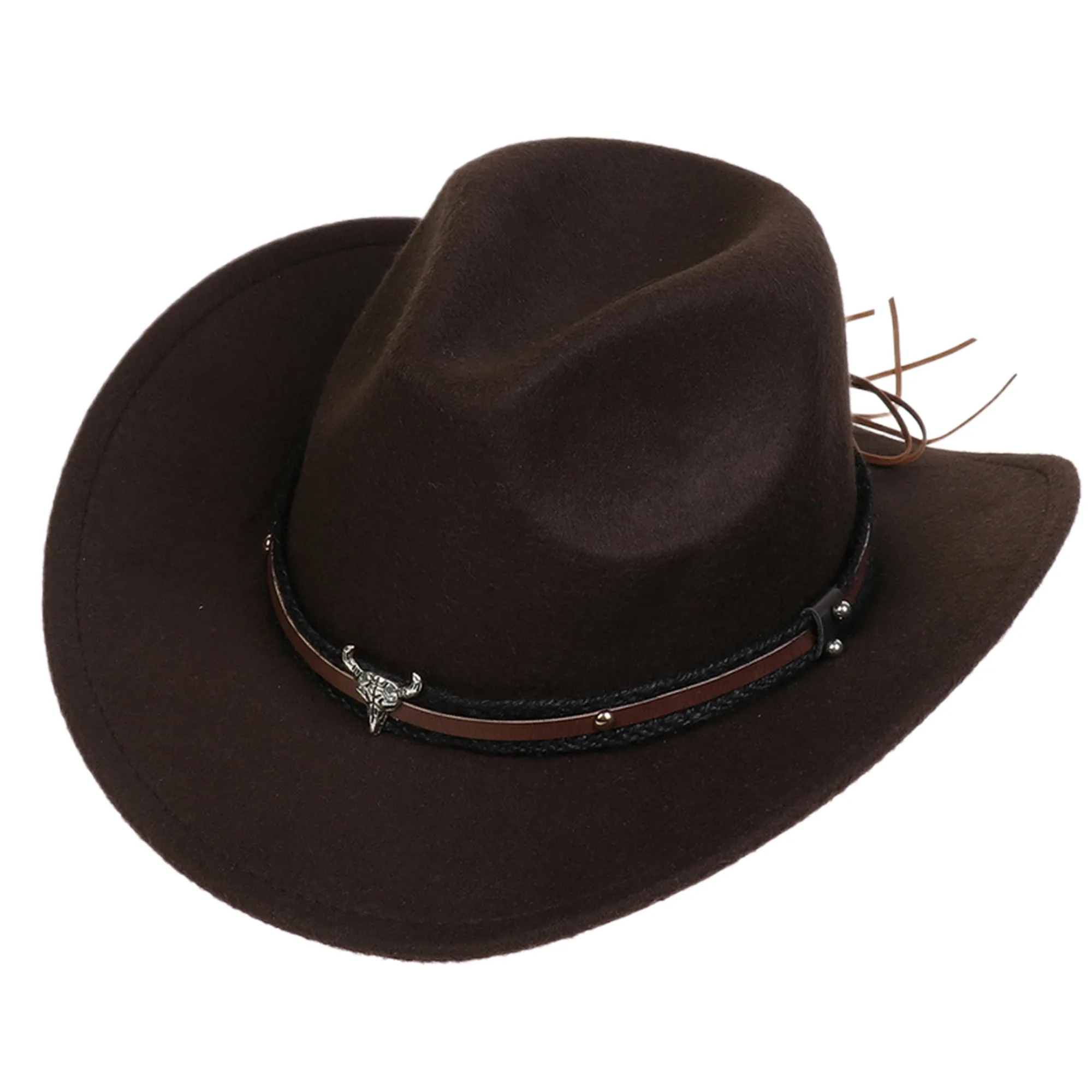 MOQ50 Wool Felt Jazz Retro Tide Hat 2