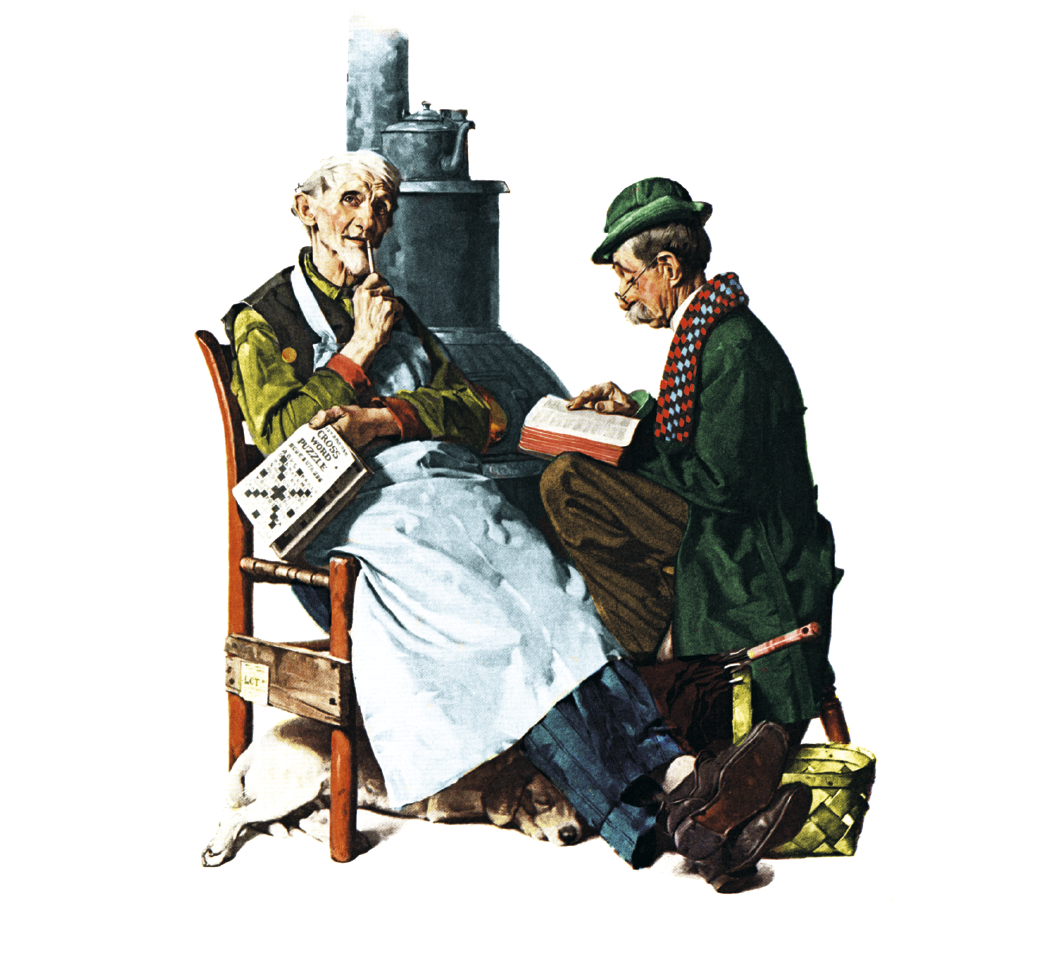 HotLine® Products Norman Rockwell Mini Calendar 29