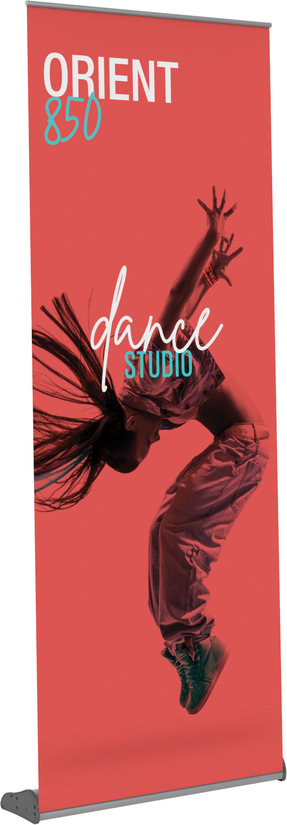 Orient 850 Silver Retractable Banner Stand