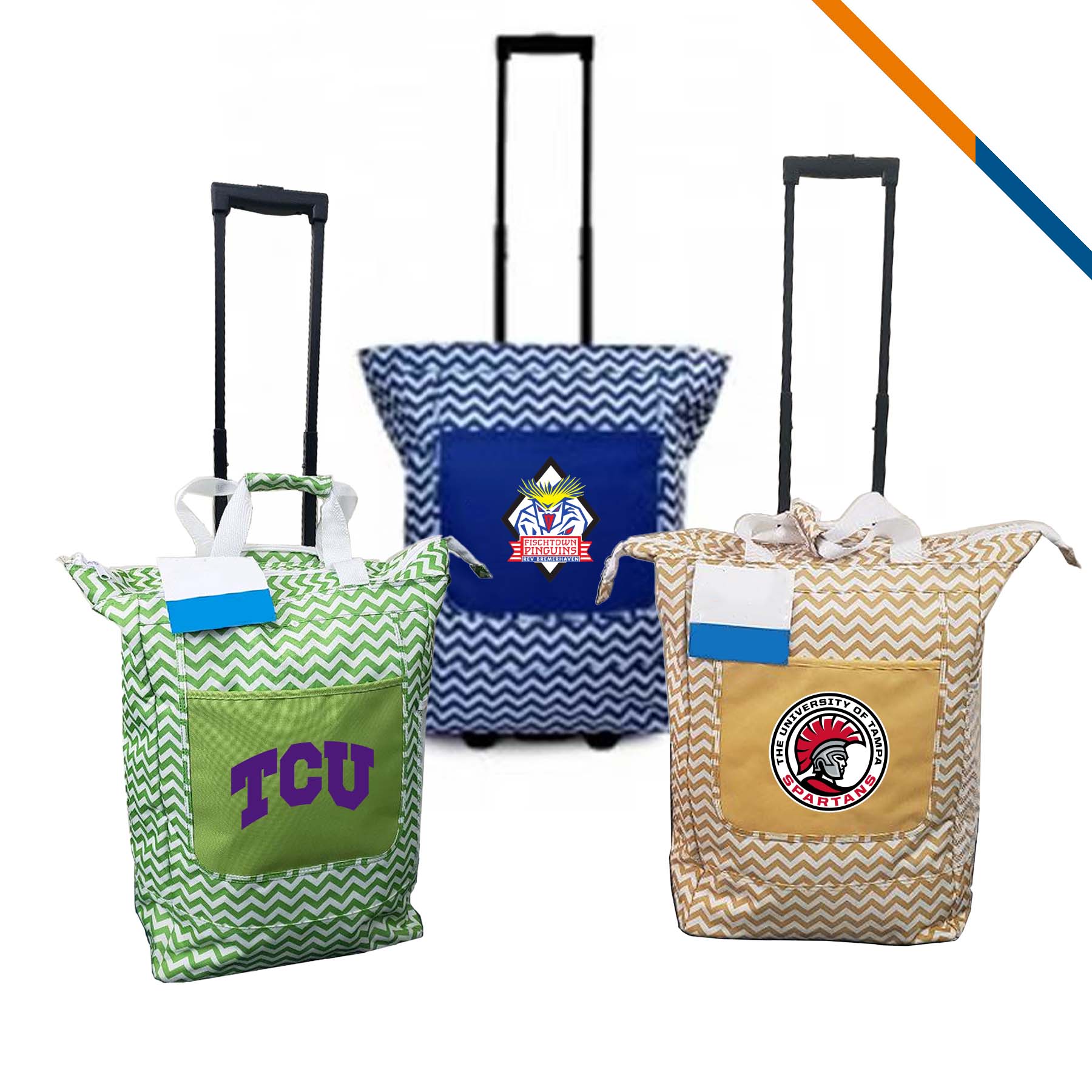 Perennis Rolling Tote Bag 3