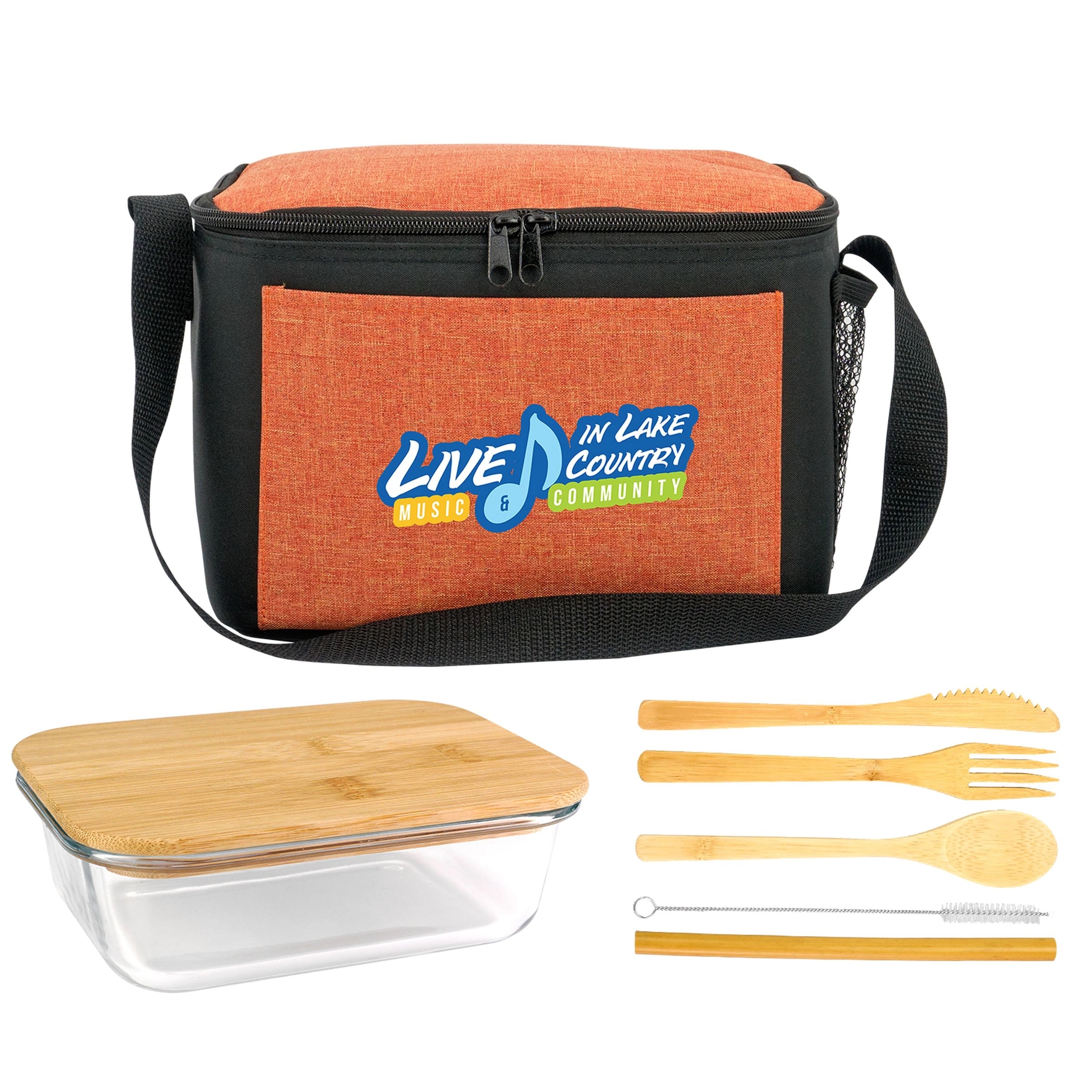 Ridge Bamboo Lunch Cooler 5