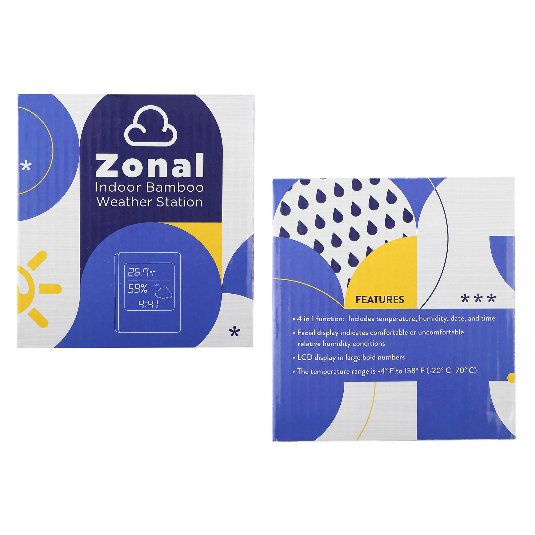 Zonal Indoor Bamboo Weather Station 4