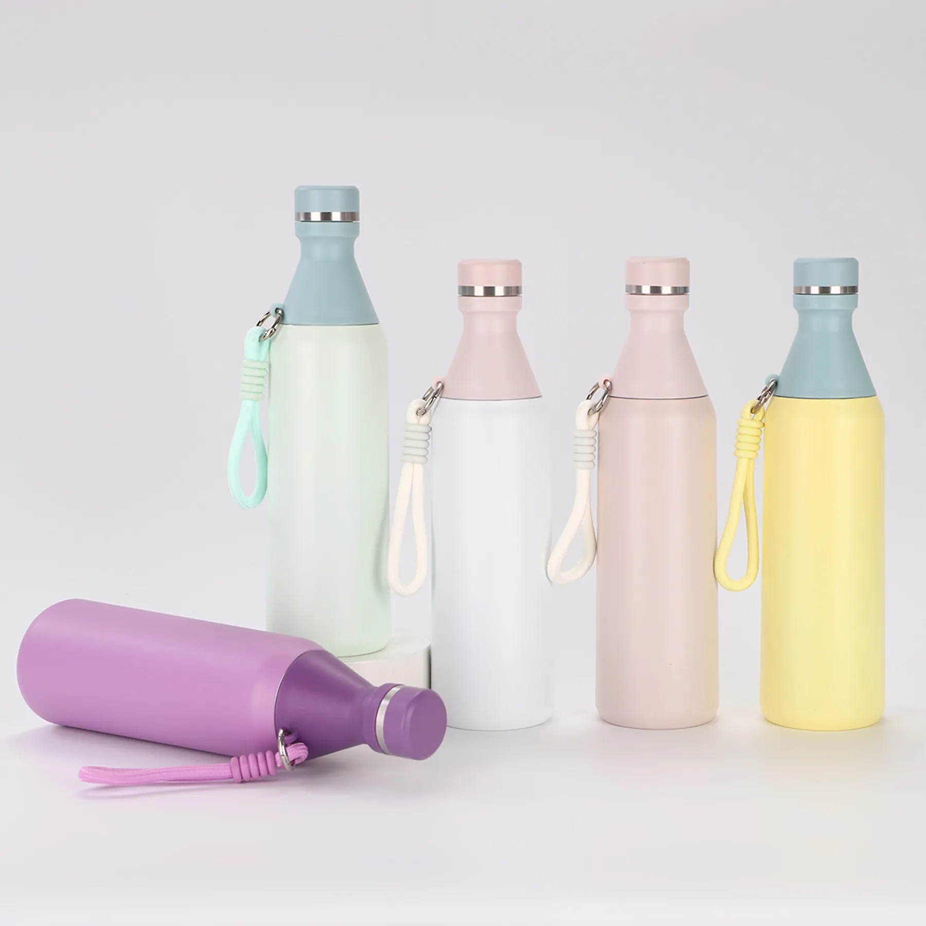 17 Oz. Removable Double Wall Stainless Steel Water Bottle 3