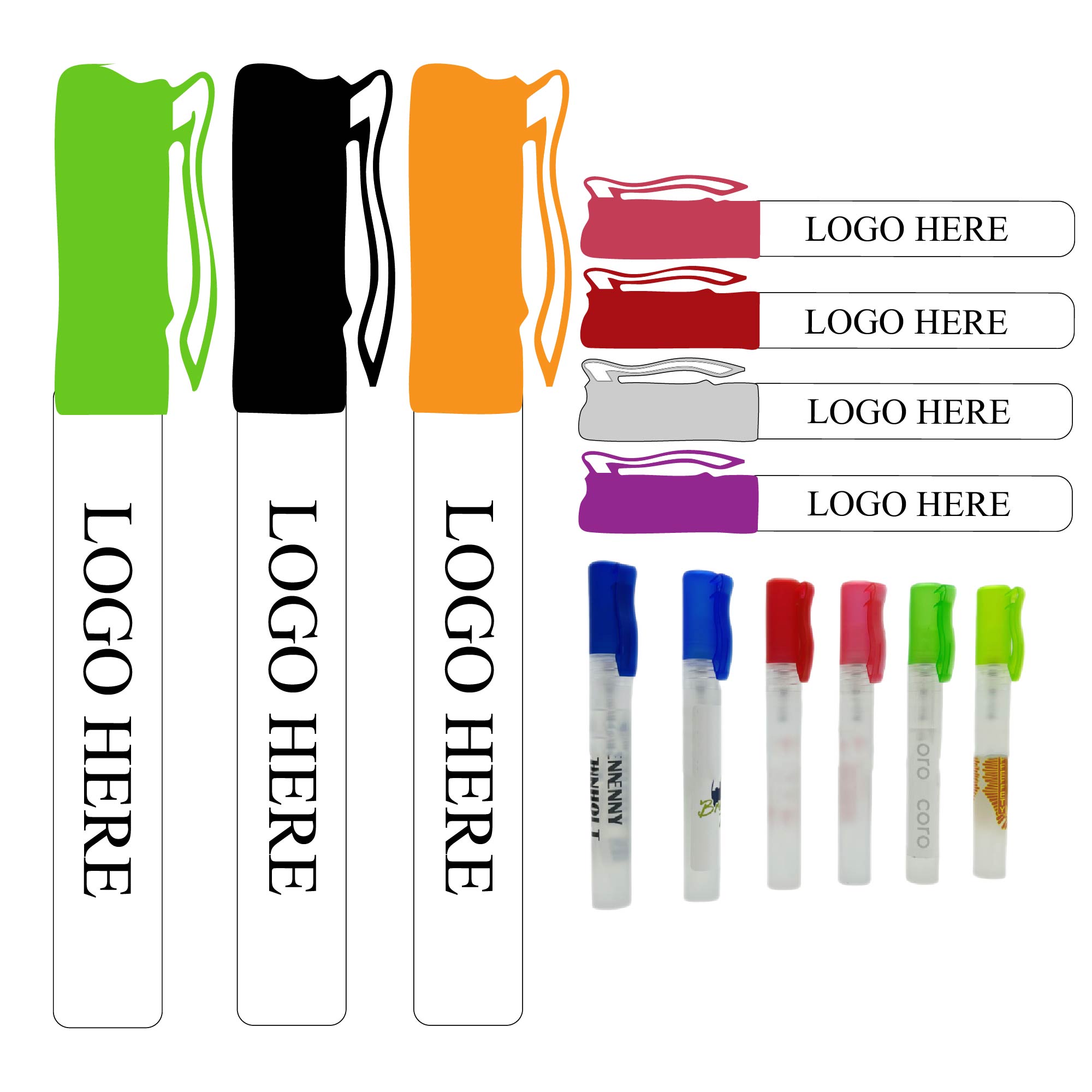 10ML Portable Hand Sanitizer Spray Pen 2