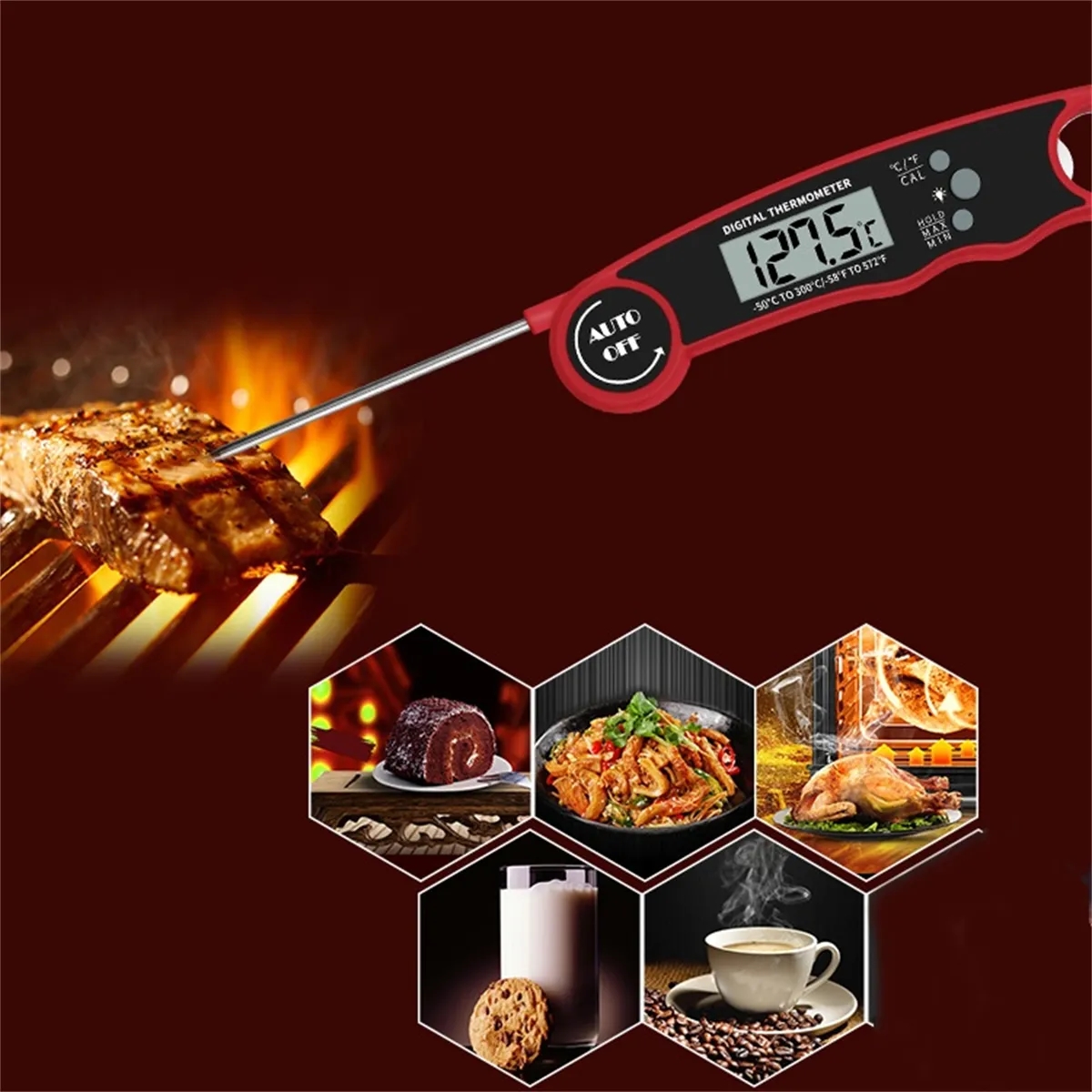 Digital Instant Read Meat Thermometer 2
