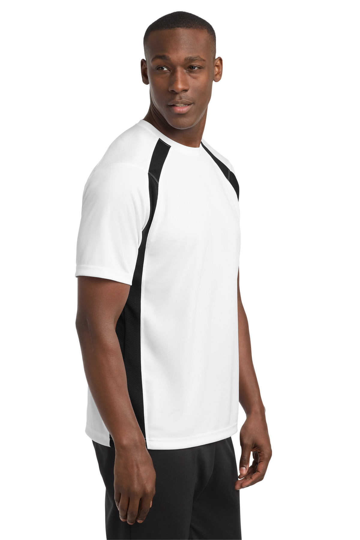 Sport-Tek Dry Zone Colorblock Crew. T478 22
