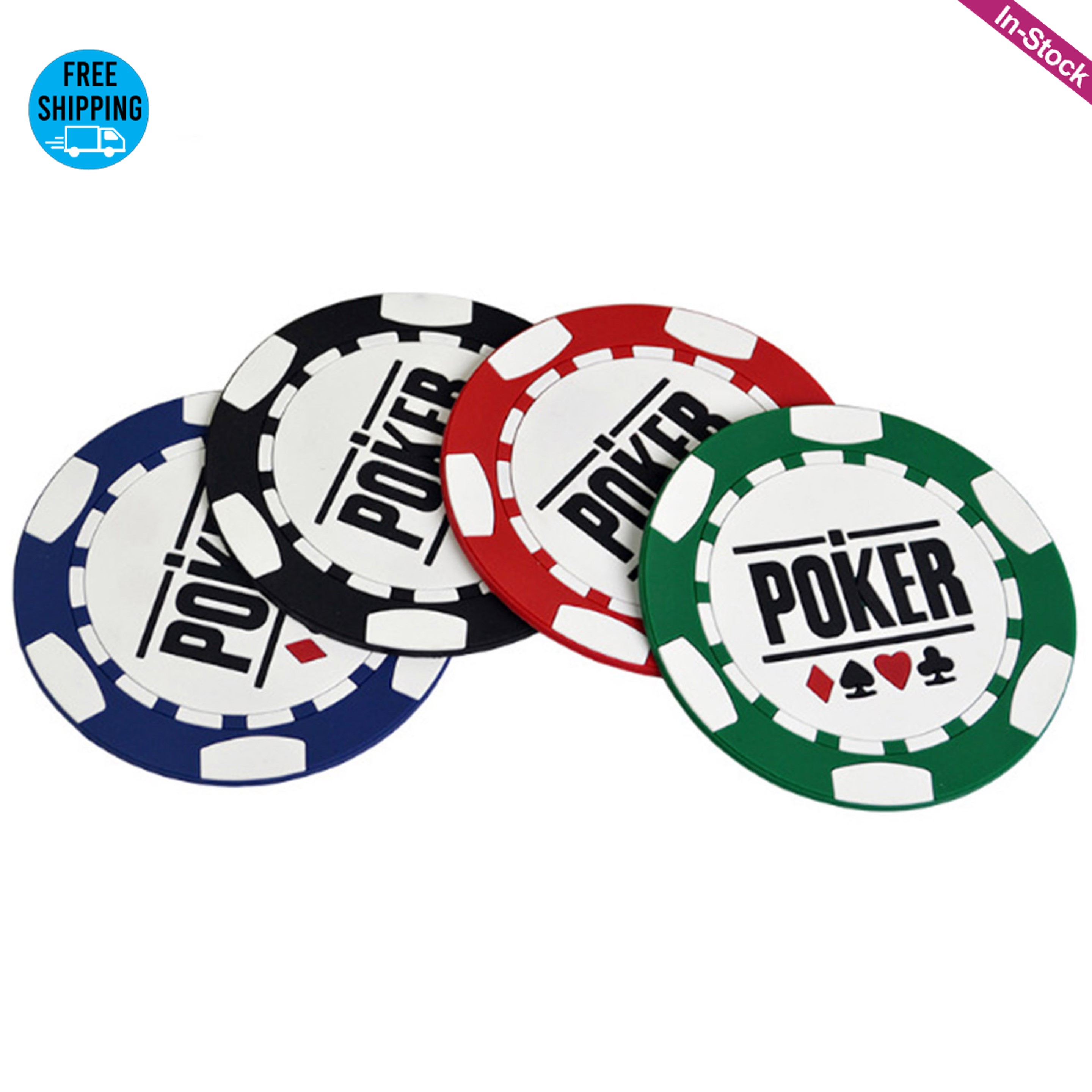 Poker Chip Golf Ball Marker 4