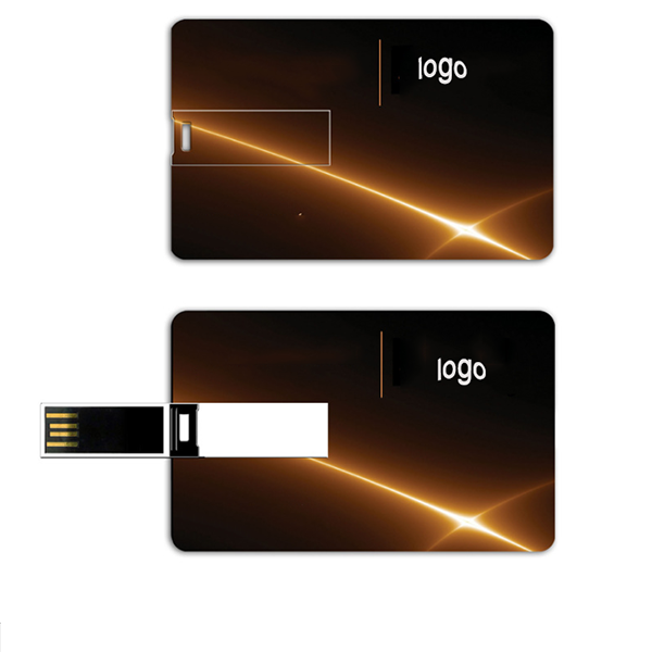 Classic Business Plastic Credit Card 8G USB Flash Drive 2