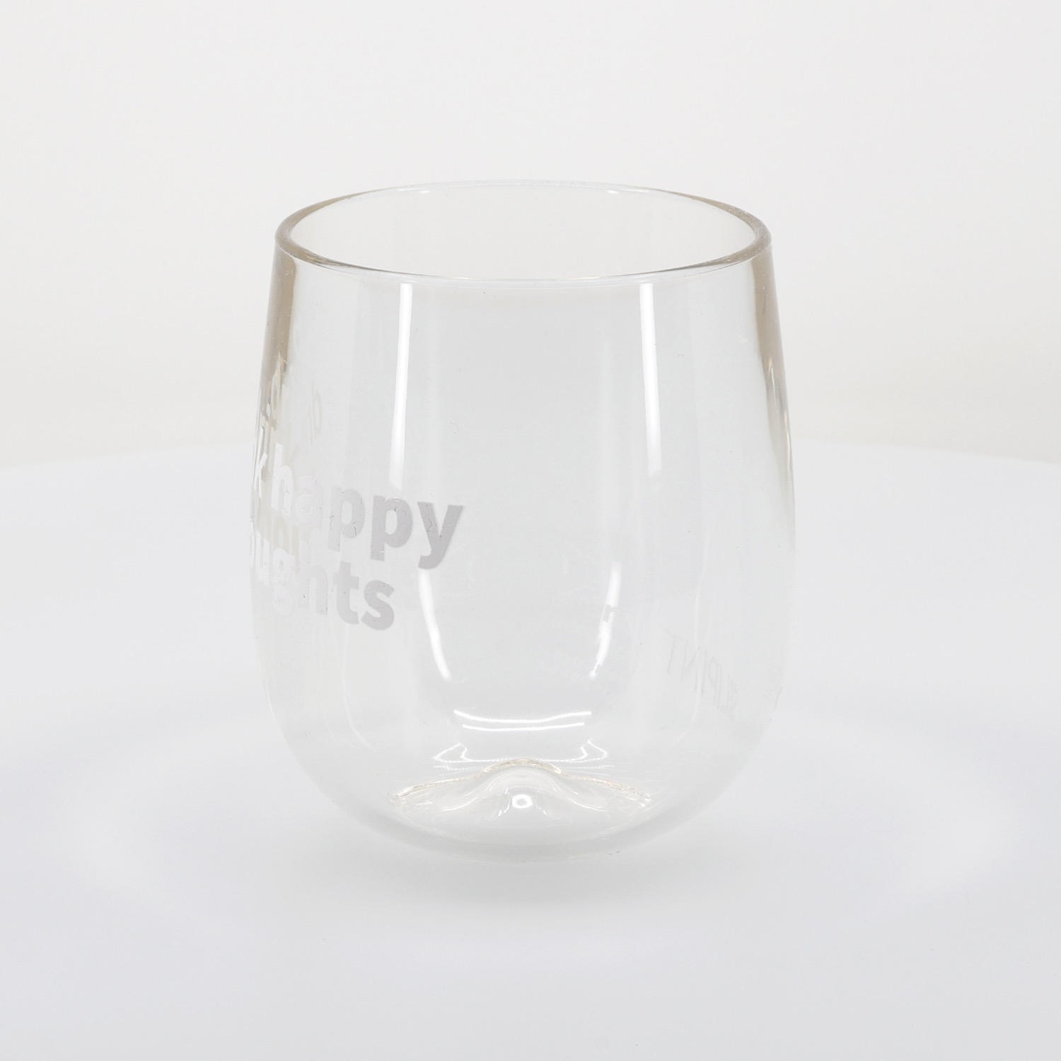 Silipint® Clear Stemless Wine Glass - 12 oz. 51