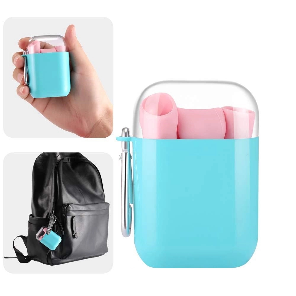 Silicone Reusable Straw with Case & Brush 5