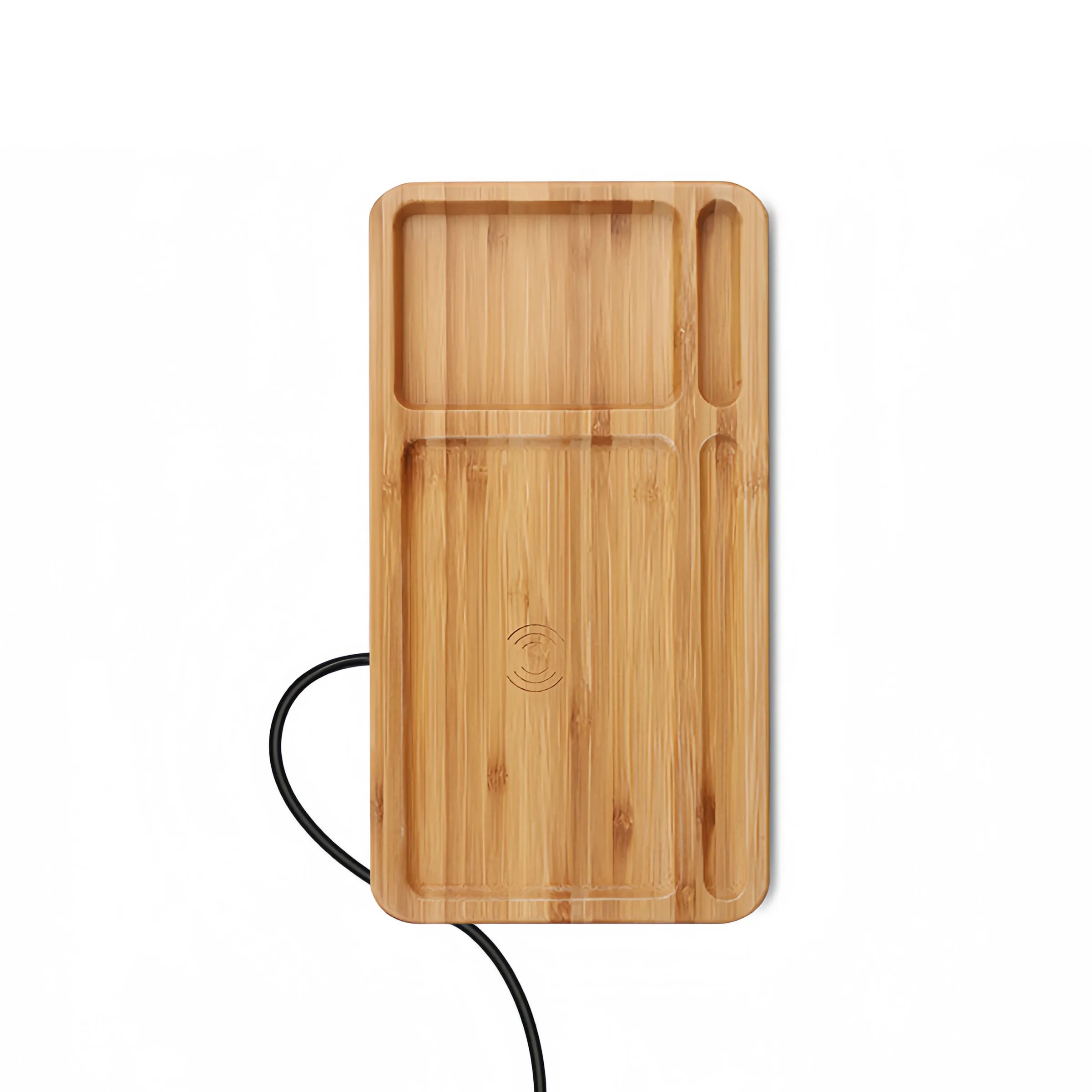 Wood Creative Bamboo Wireless Charger 4