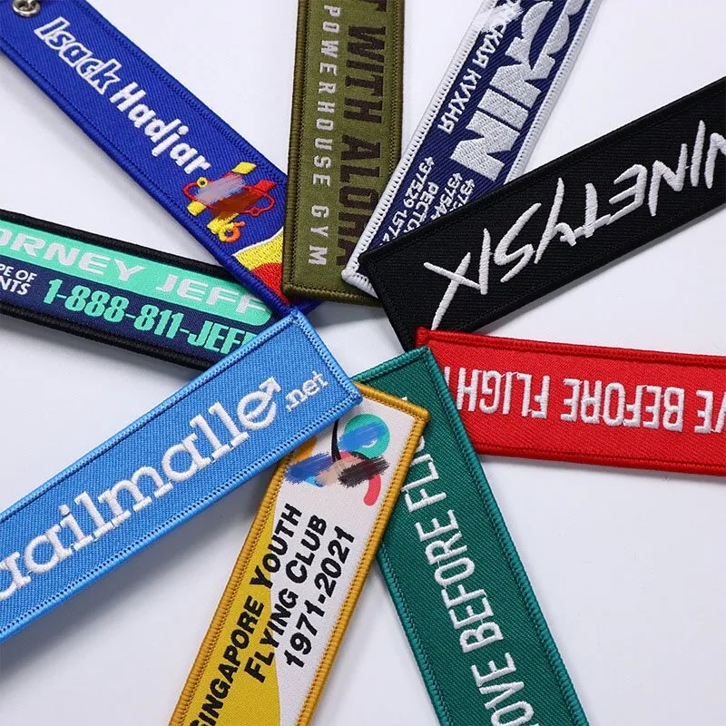 Embroidered Keychain 4