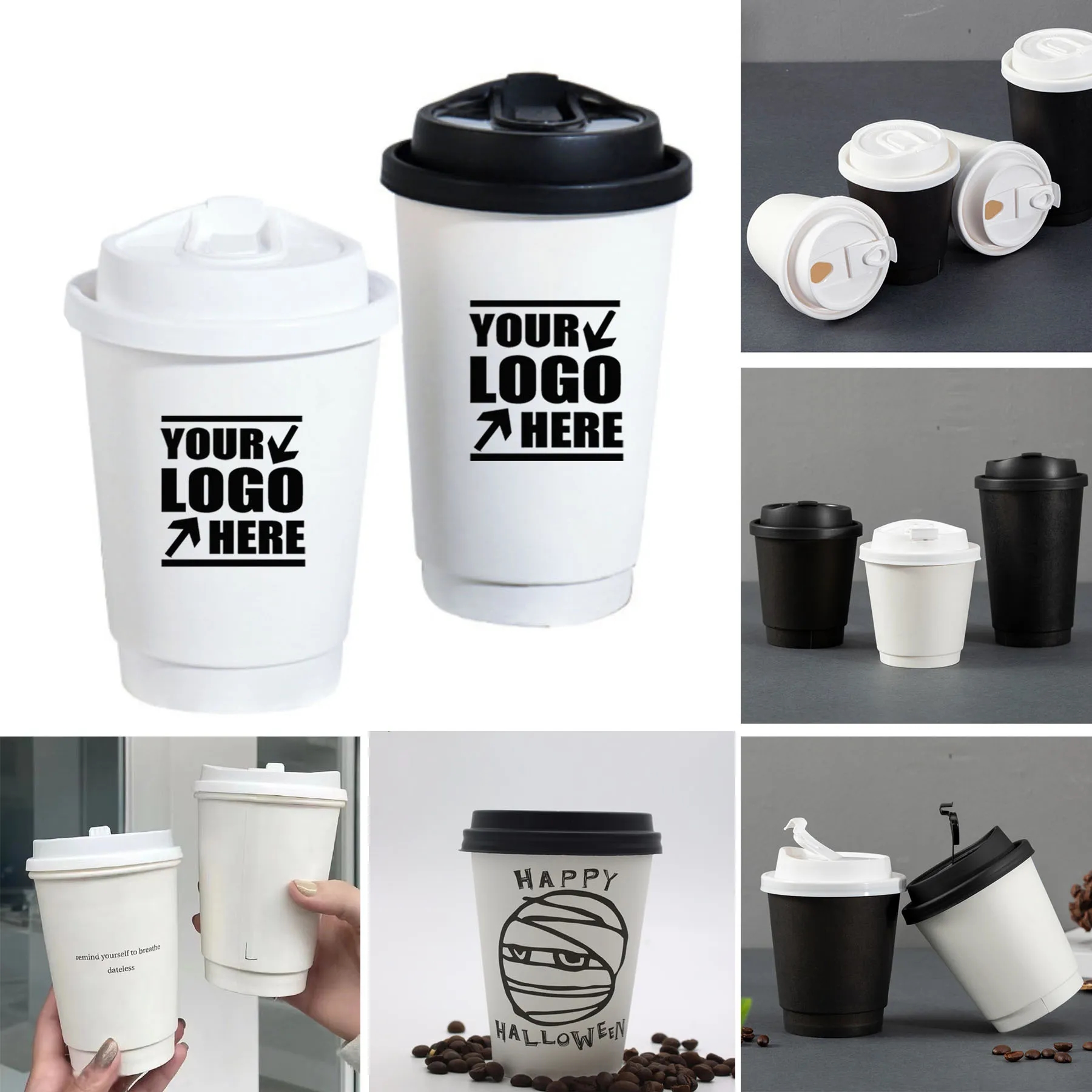 12oz Paper  Coffee Cups 9