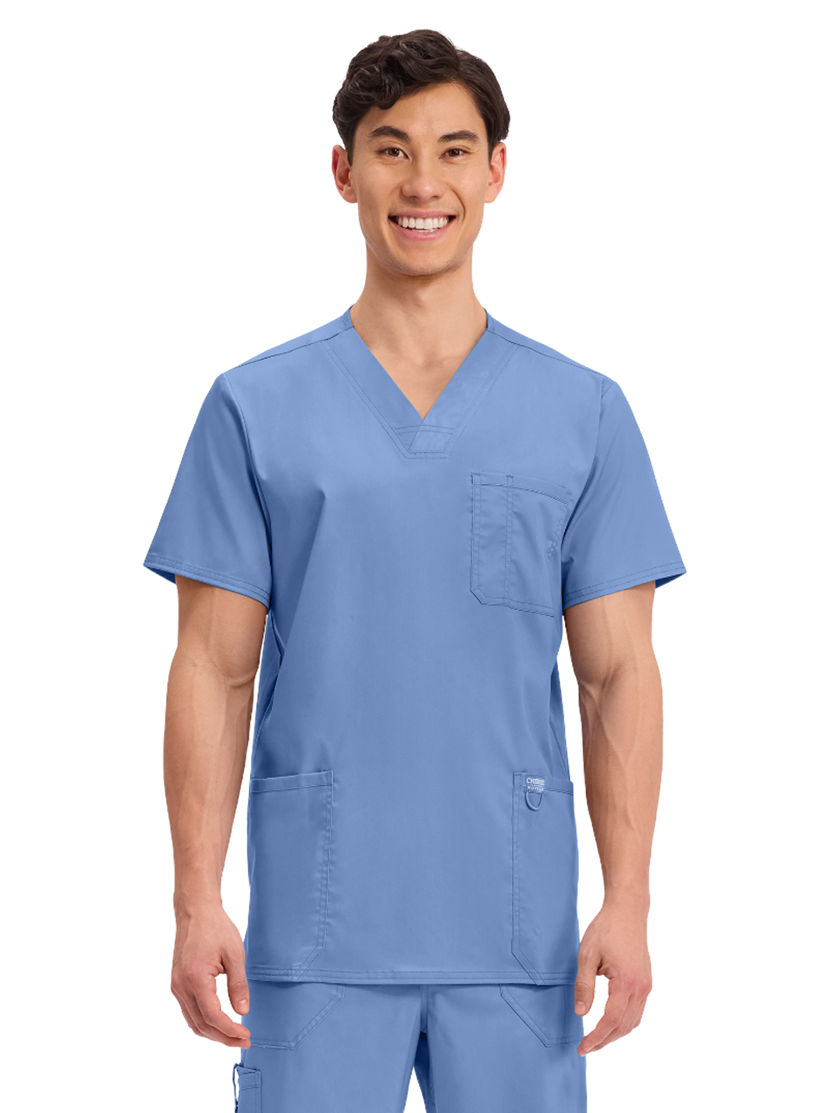 Cherokee - Workwear Revolution - Men's 3-Pocket V-Neck Top 3