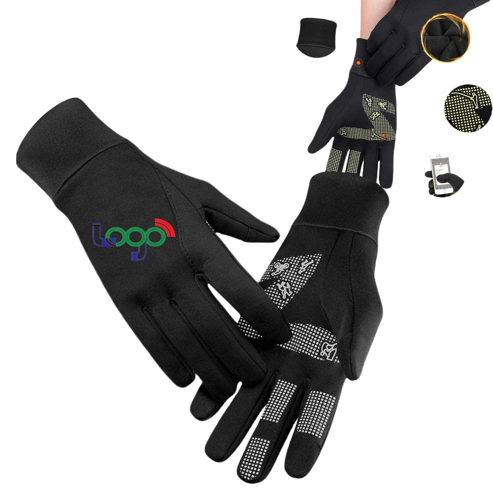 Touchscreen Anti-Slip Breathable Cycling Gloves 2