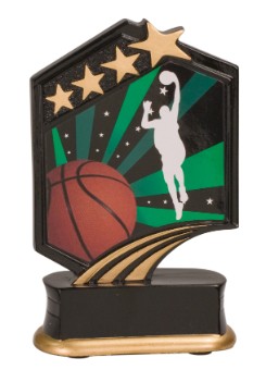 Basketball Graphic Sports Resin 2
