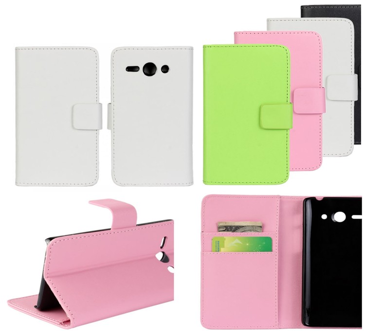 iBank ® PU Leather Case for Huawei Ascend Y530 Wallet Case with Card Slots 3