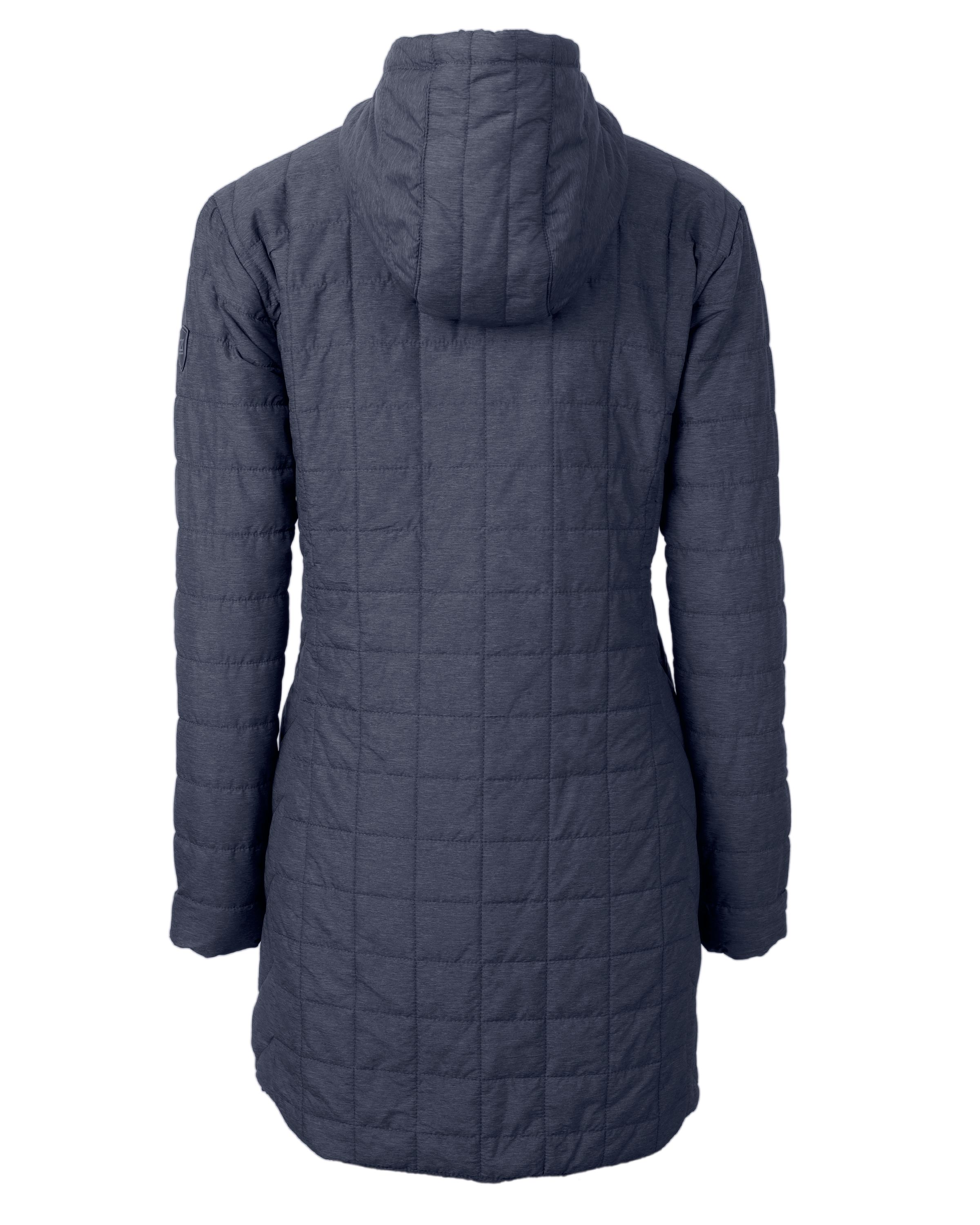 Rainier PrimaLoft Womens Eco Insulated Hooded Long Coat