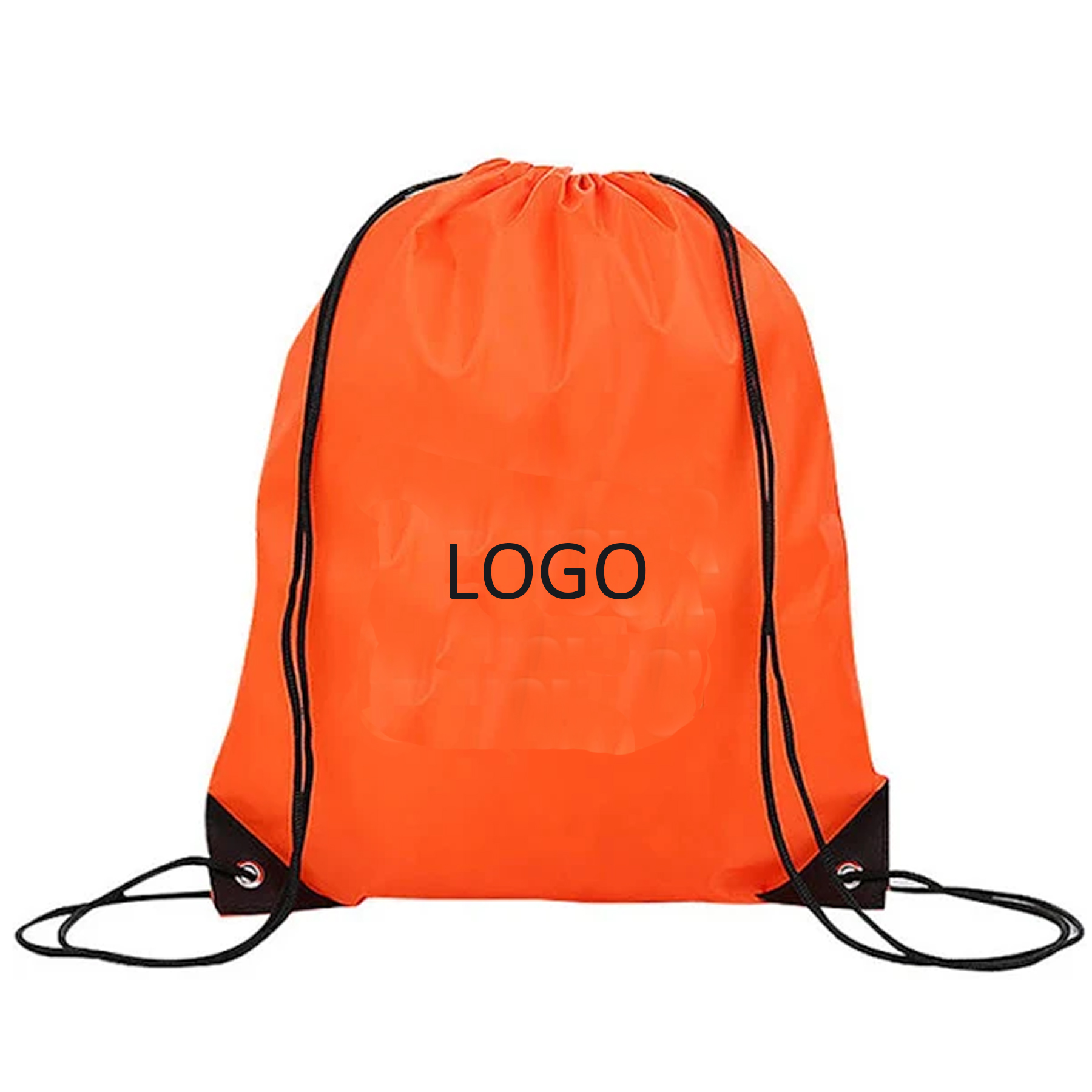 Budget Custom Drawstring Bag with Reinforced Corners 1